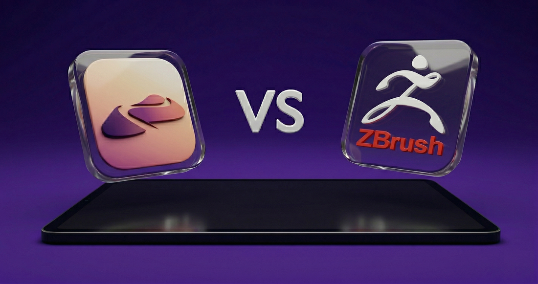 Nomad Sculpt vs ZBrush for iPad: Which Sculpting App Should You Learn?