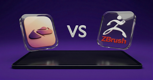 Nomad Sculpt vs ZBrush for iPad: Which Sculpting App Should You Learn?