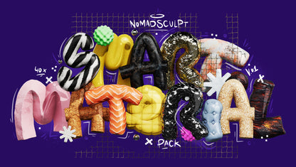 64 Nomad Sculpt Smart Materials Pack